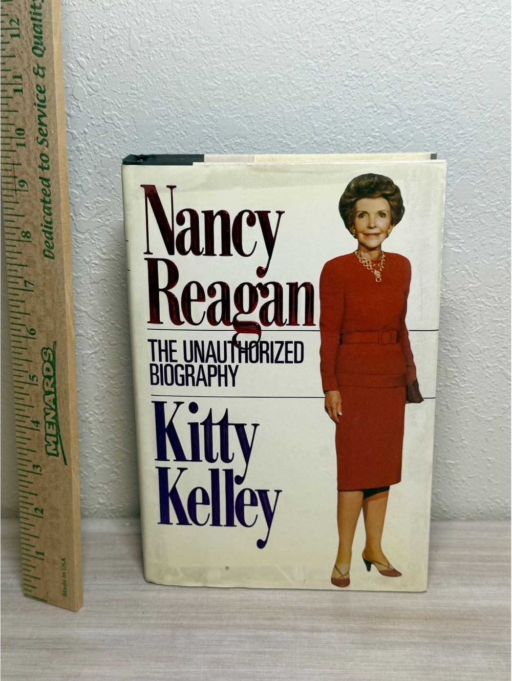 Nancy Reagan: The Unauthorized Biography by Kitty Kelley Hardcover Book